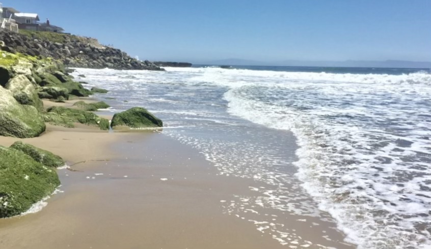 The Pacific Ocean in Santa Cruz, California
