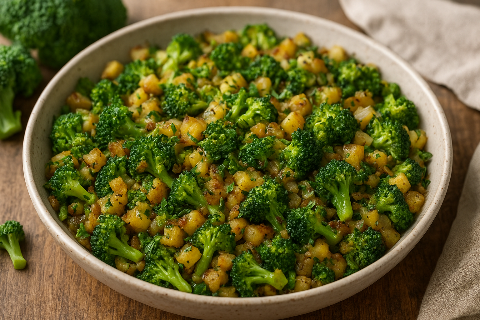 Julie's Broccoli Hash